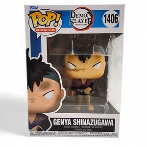 Funko Pop! Animation: Demon Slayer Genya‎ Shinazugawa #1406 Vinyl Figure